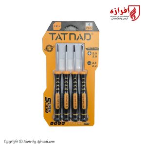 پیچ‌گوشتی ساعتی 4 عددی تاتناد (TATNAD) مدل 71385